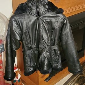 Genuine Leather Unisex Coat